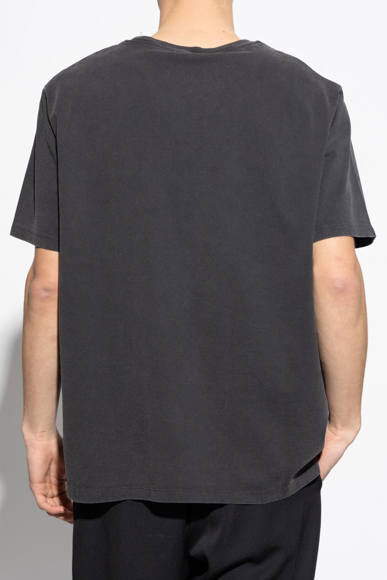Balmain T-shirt with embroidered logo | Men's Clothing | Vitkac